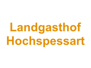 Landgasthof Hochspessart Logo