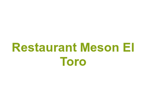 Restaurant Meson El Toro Logo