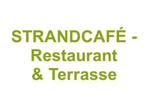 STRANDCAFÉ - Restaurant & Terrasse Logo