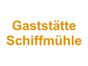 Gaststätte Schiffmühle Logo