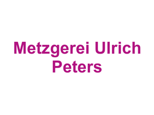 Metzgerei Ulrich Peters Logo