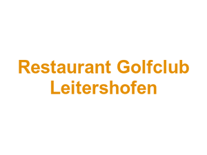 Restaurant Golfclub Leitershofen Logo