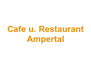 Cafe u. Restaurant Ampertal Logo