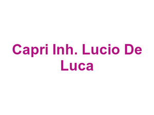 Restaurant Pizzeria Capri Inh. Lucio De Luca Logo
