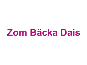 Zom Bäcka Dais Logo
