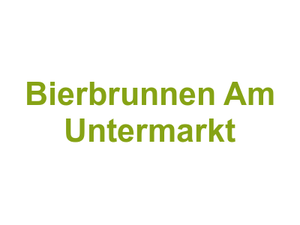 Bierbrunnen Am Untermarkt Logo