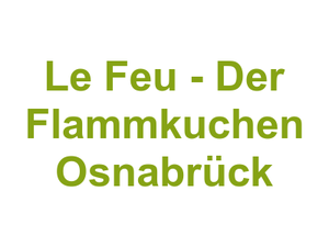 Le Feu - Der Flammkuchen Osnabrück Logo