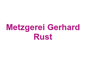Metzgerei Gerhard Rust Logo