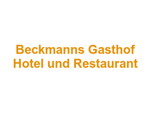 Beckmann's Gasthof Hotel und Restaurant Logo
