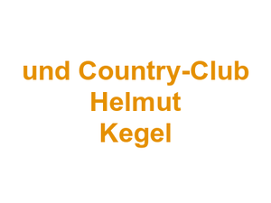 Metzgerei Fernfahrer- und Country-Club Helmut Kegel Logo