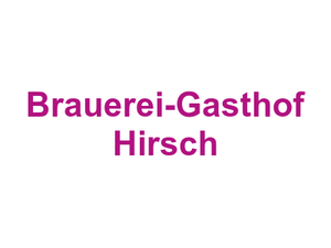 Brauerei-Gasthof "Hirsch" Logo