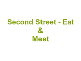 Second Street - Eat & Meet Logo