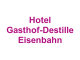 Hotel Gasthof-Destille Eisenbahn Logo