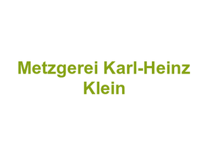 Metzgerei Karl-Heinz Klein Logo