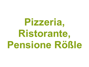 Pizzeria, Ristorante, Pensione Rößle Logo