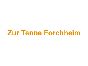 Zur Tenne Forchheim Logo