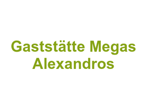 Gaststätte Megas Alexandros Logo