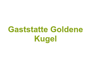 Gaststatte "Goldene Kugel" Logo