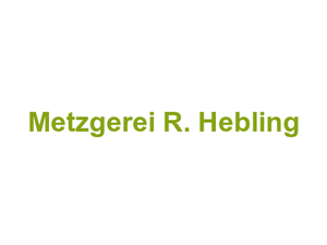 Metzgerei R. Hebling Logo