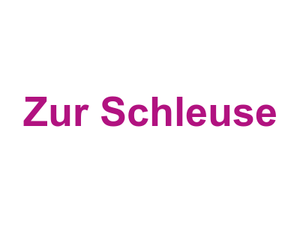 Zur Schleuse Logo