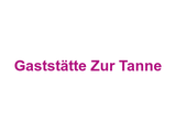 Gaststätte Zur Tanne Logo