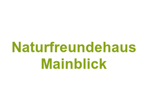 Naturfreundehaus Mainblick Logo