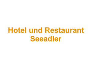Hotel und Restaurant Seeadler Logo