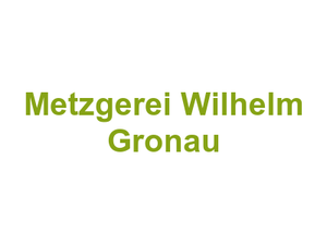 Metzgerei Wilhelm Gronau Logo