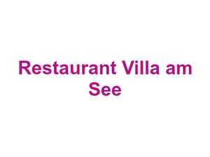 Restaurant Villa am See Logo