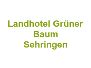 Landhotel Grüner Baum Sehringen Logo