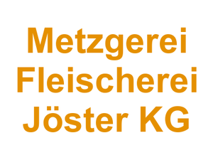 Metzgerei Fleischerei Jöster KG Logo