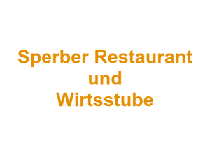 Sperber Restaurant und Wirtsstube Logo