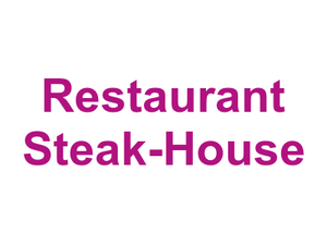 Restaurant Steak-House Logo