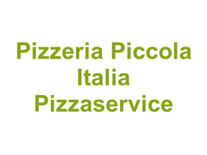 Pizzeria Piccola Italia Pizzaservice Logo