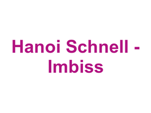 Hanoi Schnell - Imbiss Logo