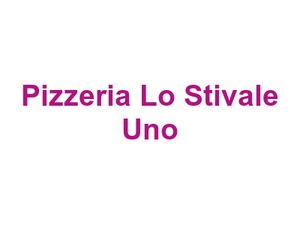 Pizzeria Lo Stivale Uno Logo
