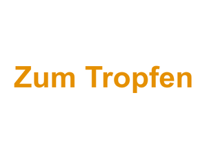Zum Tropfen Logo