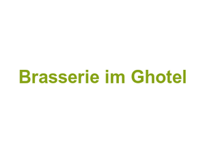 Brasserie im Ghotel Logo