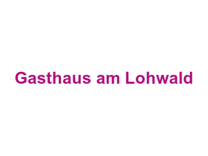 Gasthaus am Lohwald Logo