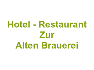 Hotel - Restaurant Zur Alten Brauerei Logo