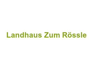Landhaus Zum Rössle Logo