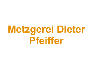 Metzgerei Dieter Pfeiffer Logo