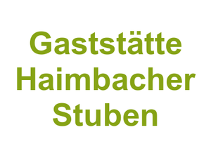 Gaststätte Haimbacher Stuben Logo