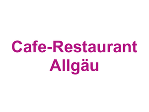 Cafe-Restaurant Allgäu Logo