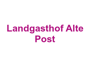 Landgasthof Alte Post Logo