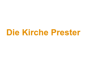 Die Kirche Prester Logo