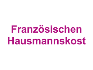 Hofcafe Restaurant der Französischen Hausmannskost Logo