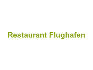 Restaurant Flughafen Logo
