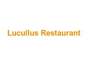 Lucullus Restaurant Logo