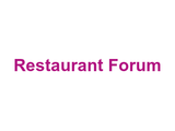Restaurant Forum Logo